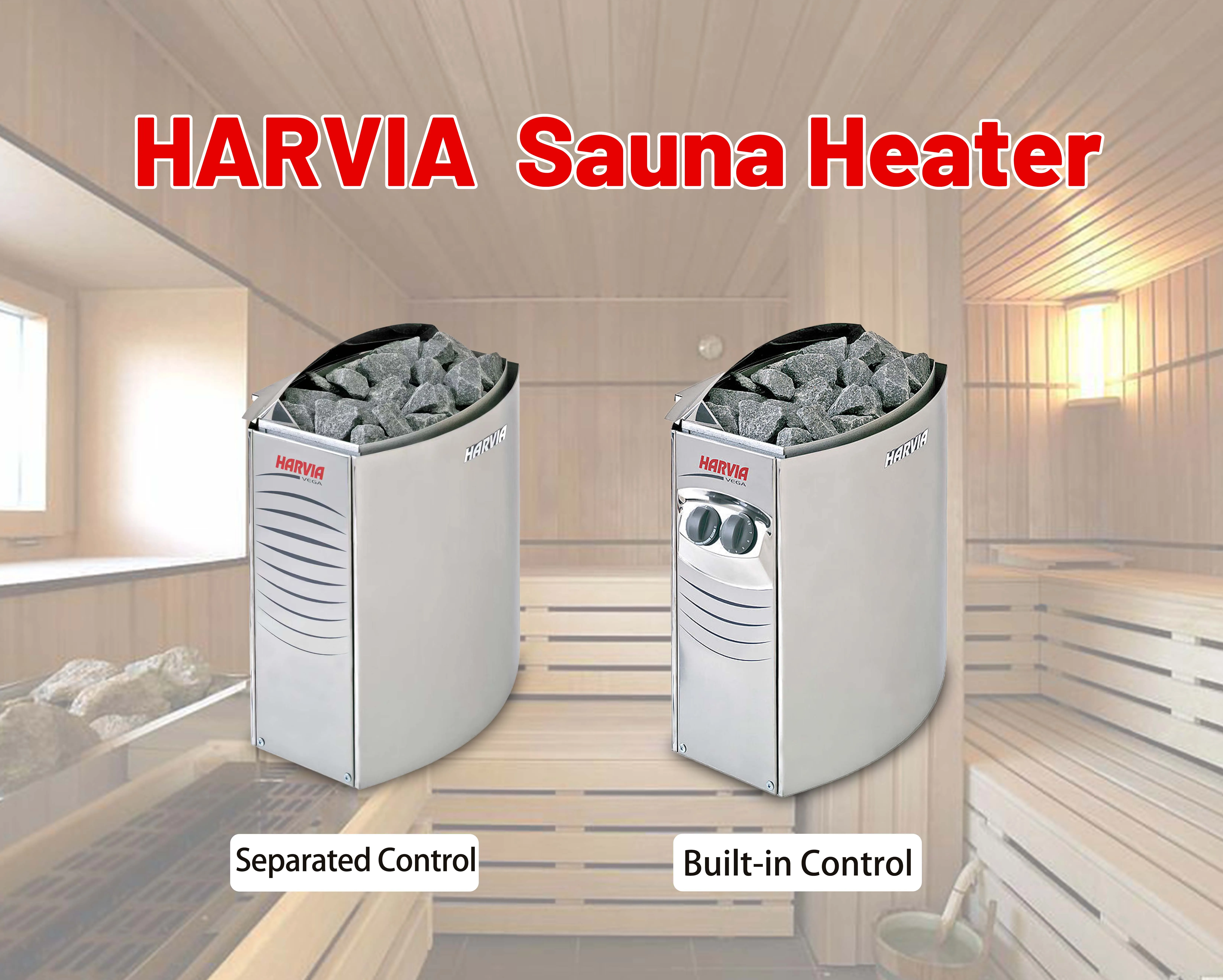 6kw Harvia Vega Series Stainless Steel Sauna Stove Dry Steam Sauna