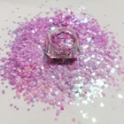 Glitter Mixed Glitter Newest Valentine Different Shaped Mix Heart Cosmetic Chunky Glitter Eyeshadow