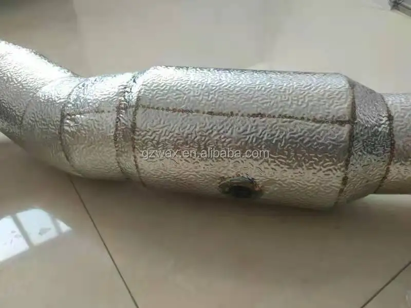 High Performance Stainless Steel Exhaust Pipe Three way catalytic converter Downpipe for Benz A45 Pipe Diameter 89mm