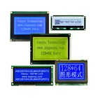 Hot Selling Custom Lcd Display Factory Graphic Fstn Stn Blue Dot Matrix Cob Cog Lcd Module