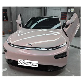 Factory Outlet NPUDUN 1.52*17m Self Healing TPU Pearl Bloom Pink Color PPF Car Paint Protection Film