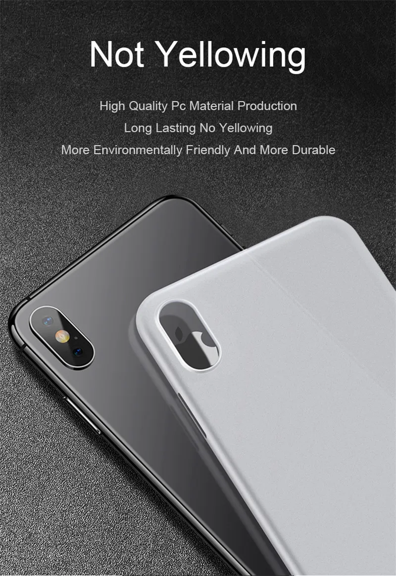 0.3mm Ultra Thin Clear Matte Mobile Phone Case For iPhone 12 11 Pro Max XR XS 12 Mini 7 8 Plus SE 2020 PP Plastic Frosted TPU pc