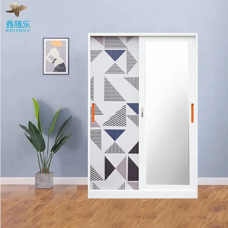 Multi-Purpose Home Bedroom Furniture Made in China Metal Cupboard Steel Locker Closet Organizer