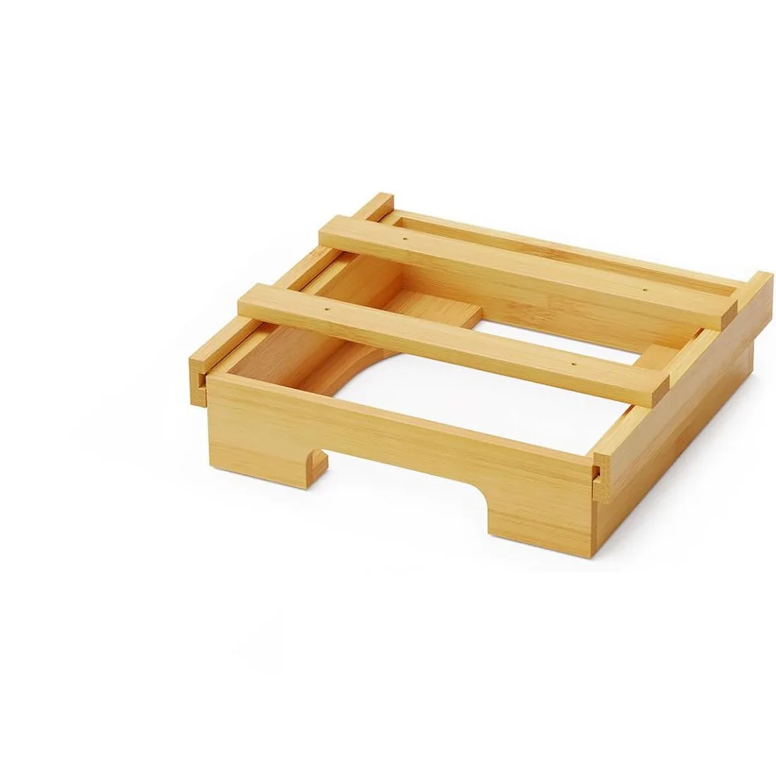 Paper Plate Holders, Paper Plate Dispenser Under Cabinet Bamboo Plates Holder