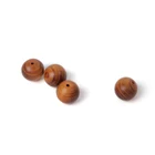 Beads Wooden Wholesale Custom Natural Round Wood Beads Jewelry Making Wooden Beads 12mm