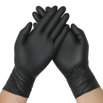 Wholesale Cheap Vinyl Black Nitrile Disposable Protection Powder Free PVC Nitrile Gloves Nitrile Disposable
