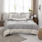 2021 Amazon Hot Sale Winter Custom Print 100% Cotton 3 Pieces Bedding Set Hotel