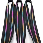 Zipp Zip Zipper Factory YYX Rainbow Zipper By The Yard Coil Nylon Zipp Zipper Sewing Electroplating Colorful Teeth Zip