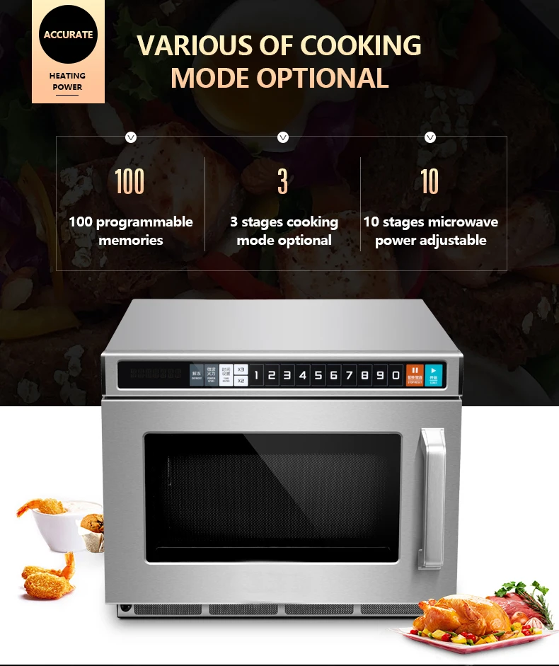 Wholesale 25l Capacity Microwave Oven Commercial Microwave Oven For