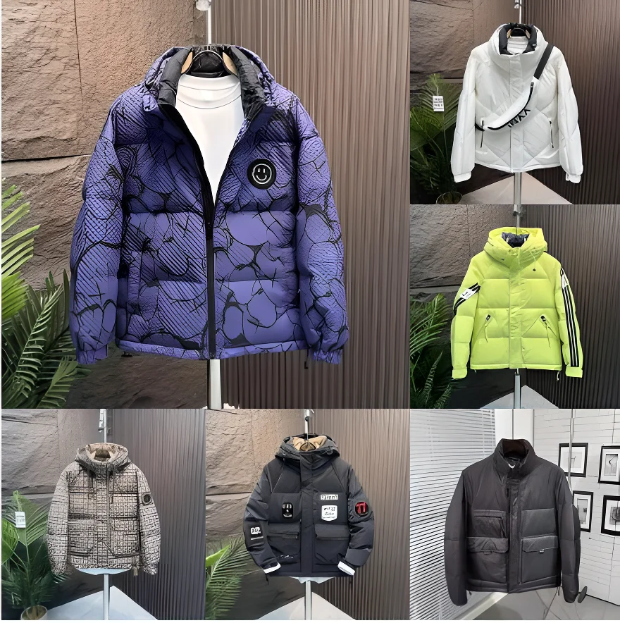 Winter Warm Men Jacket in different colors Puffer jacket High Quality Fashion Down Jacket with customized design and printing