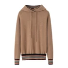 Ladies Sweater Knitted Autumn Winter Fashion Ladies Jumper Round Neck Knit 100% Pure Cashmere Sweater