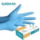 Non Gloves Vinyl Hand Gloves Blue Non Powdered Nitrile Gloves 100 Pcs Hand Food Grade Exam Nitrile Gloves