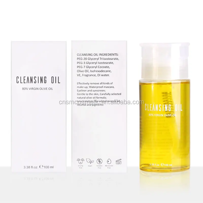 vegan cruelty free cleansing oil natural nourishing skin olive