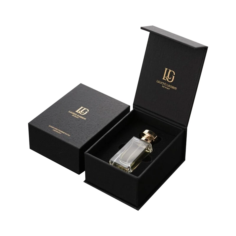 Perfume Cosmetic Packaging Drawer Box Luxury Custom Logo Printed Recycled Hard Cardboard Gift Box With Inserts Matt Lamination manufacture