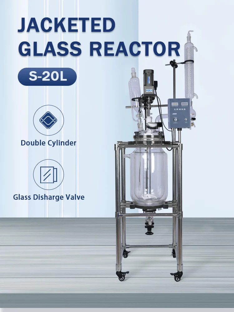 Lab Thermometer Soxhlet Crystallization Reactor