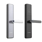 Lock Stainless MIXSSON Finger Scan Smart Door Lock Zinc Alloy Panel Stainless Steel Lock Lody Password Lock With Handle