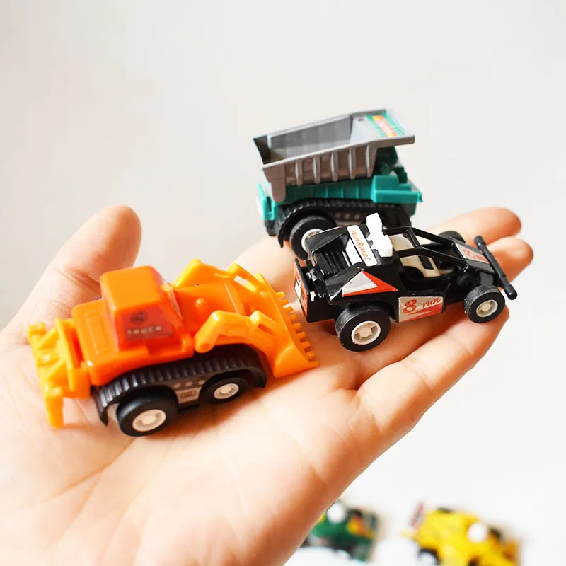 MB1 Mini Assorted Construction Vehicles & Race Car Toy, Vehicles Truck Mini Car Toy For Kids