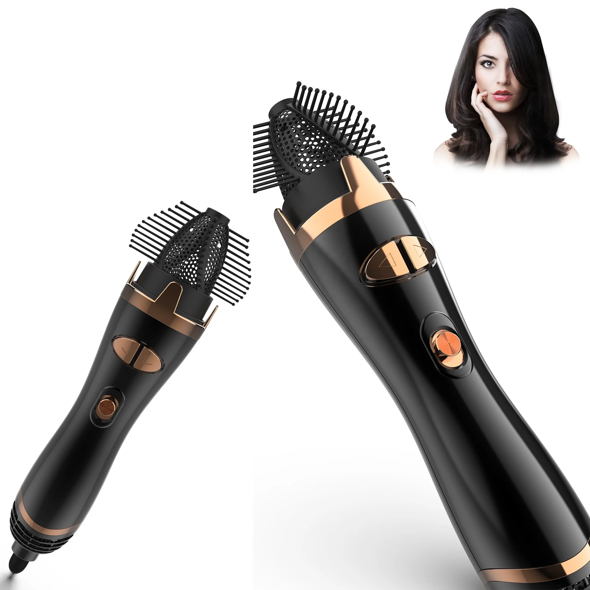 Hair Care & Styling Professional High Power 1100w Travel Use 3 In 1 Spinning  Hot Air Brush Nature Wavy Rotating Hair Dryer Brush - Buy Rotating Hair  Dryer Brush,Hair Brushes For Women,Spinning