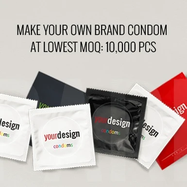 Design Your Own Condom with a Pack of 3 Fun Personalised Condoms! 
