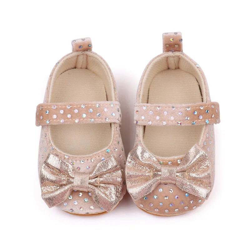 Bling Design Baby Party Evening Wedding Shoes Spring Autumn Summer Baby Girl Shoes factory