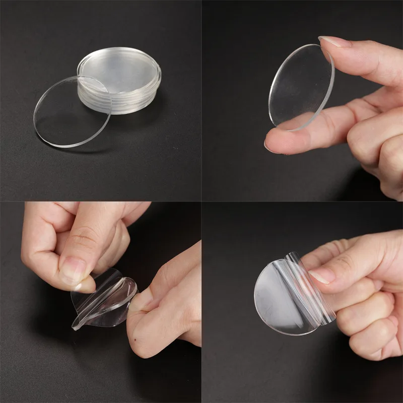 Die Cut Round Tape Double-Sided Adhesive Glue Ballon Dots Waterproof Hot Melt Acrylic Nano Balloons for Nails