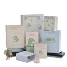 Cartoon Bag Hot Sale Cartoon Dinosaur Printing Paper Cartoon Kraft Gift Paper Bag With Handle High Quality
