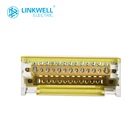 Din Terminal Distribution Block Linkwell LK415 Industrial Din Rail Power Distribution Terminal Block