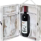 Box Wooden Box Wood Beer Box And Wine Cork Holder Display Wooden Shadow Box