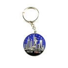 Market Promotional Trolley Token Key Chain Store Free Gifts Super Market Giveaway Gifts