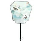 Craft Fan Gift Fan Free Sample Low MOQ Support Customized Wholesale Chinese Style Art Craft Small Fan Gift Hand Fan