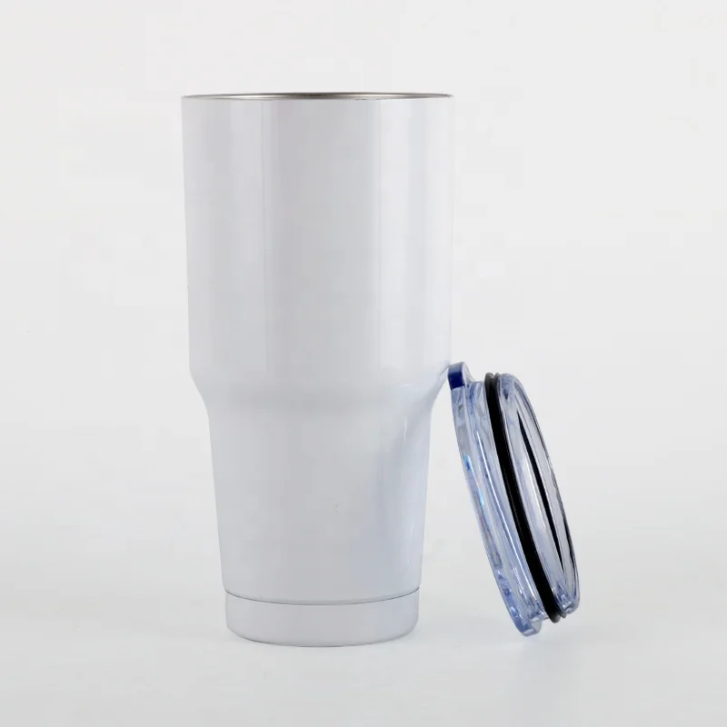 800ml sublimation Stainless Steel Double Wall Regular Tumbler Vacuum Insulated  Coffee Mug Travel Mug With Lid
