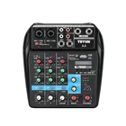 Mp3 Digital Mini Sound USB Mixer MP3 Player Audio Video Digital Mixer 4 Channels Meeting Mixer DJ