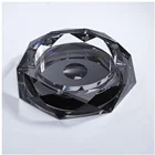Ashtray Hot Selling Creative Gift For Man Octagon Crystal Ashtray Exquisite Transparent Glass Ashtray