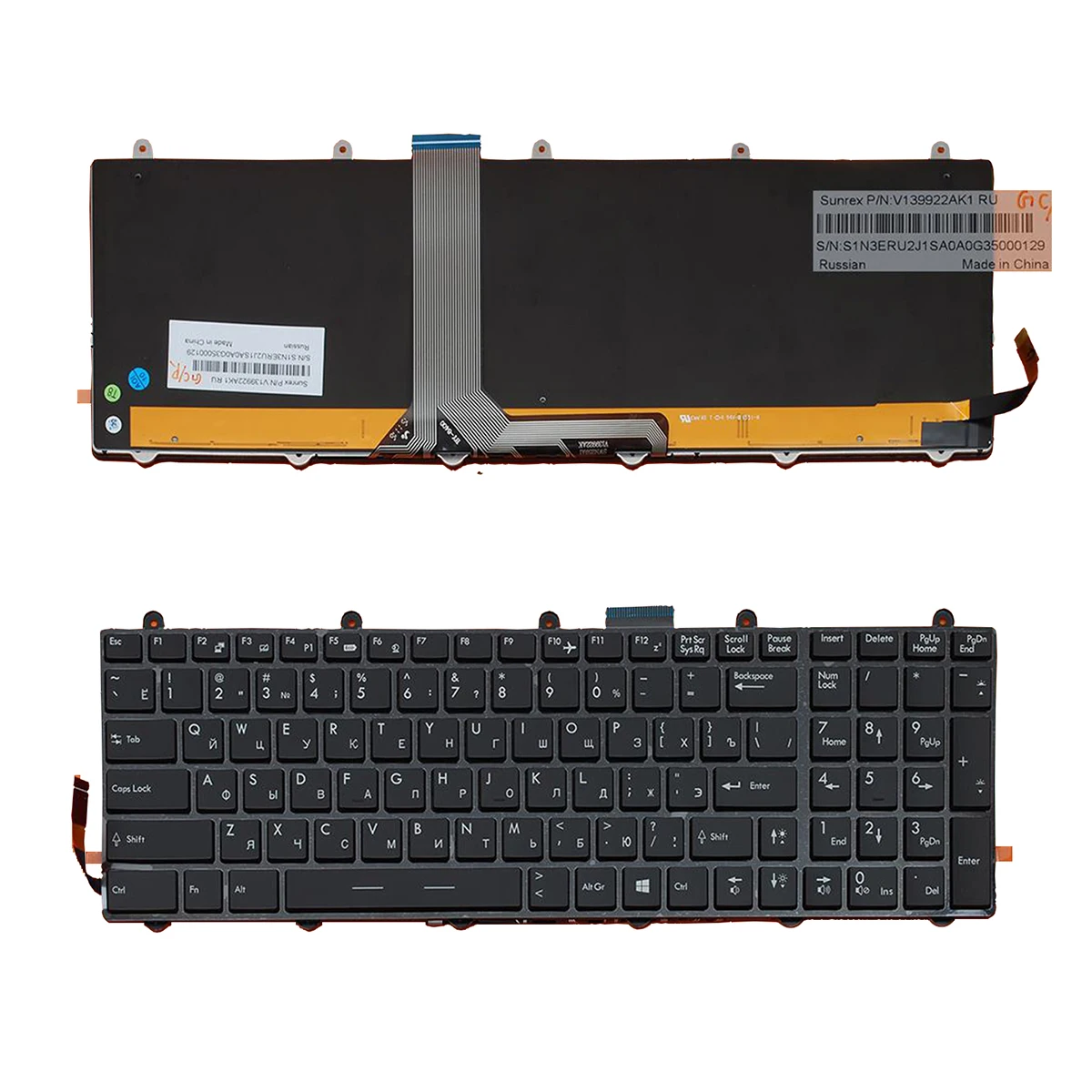 Russian Keyboard For Msi Gp60 Gp70 Cr70 Cr61 Cx61 Cx70 Cr60 Ge70