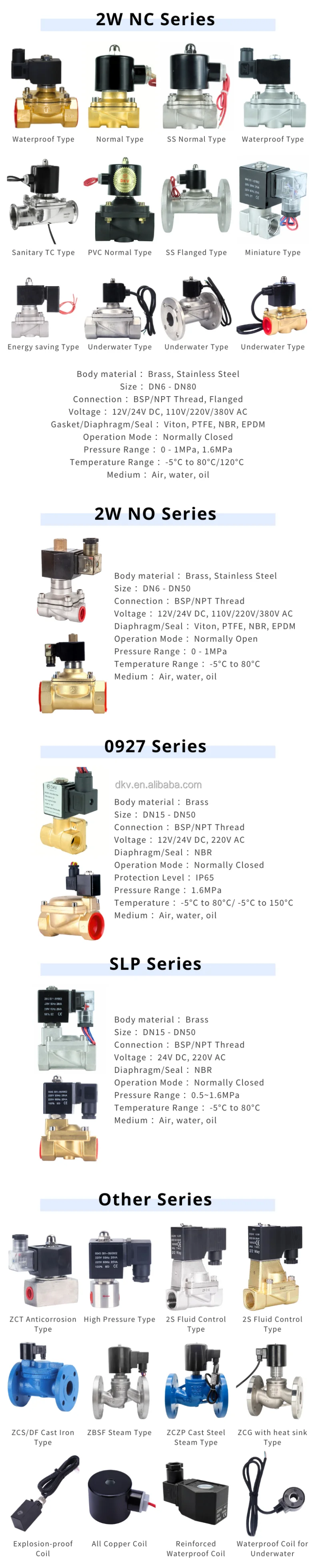 Solenoid Valve, DKV, 0927, Brass, 24V - detail 10