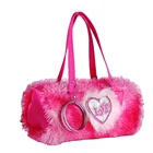 Bag Bags Woman Cylinder Plush Kids Licensed Duffel Bag 18 Inch Carry-pink Duffle Bags Logo Bags Woman Ladies