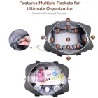 Diaper Bag Tote Diaper Bag Tote With Pacifier Case And Changing Pad