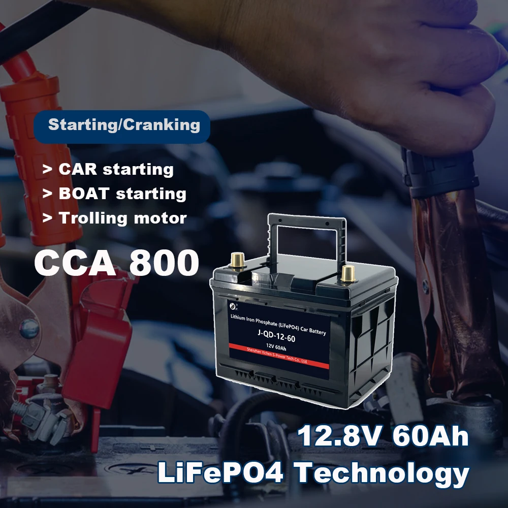 Super Performance Lithium Battery V Ah V Lifepo Cca Lfp Car