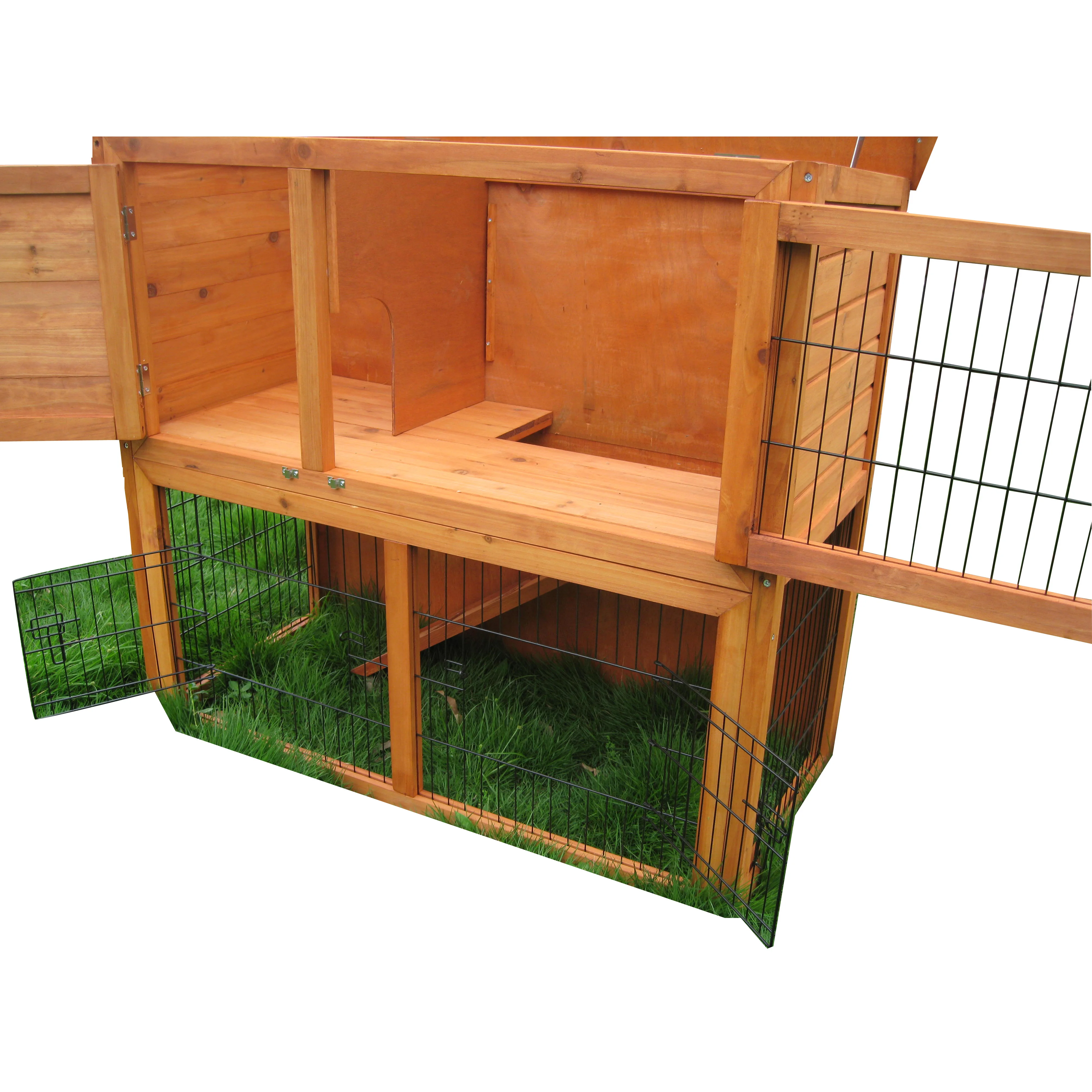 Cheap Bunny Small Animal Home Rabbit Hutch Cat Shelter Breeding Guinea Pig  Cage For Sale - Buy Cheap Cat Cages,Breeding Pig Cage,Wooden Cat Cage  Product on 