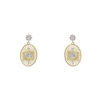 Earrings Wax Earrings Earring Earrings Micro Inlaid 3A Zircon Earrings Wax Inlaid Drop Earrings Amazon Jewelry
