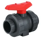 Union Plastic Double Union For Water 2 Inch 6 Inch 4 Inch Electric Compact Pvc Union Ball Valve