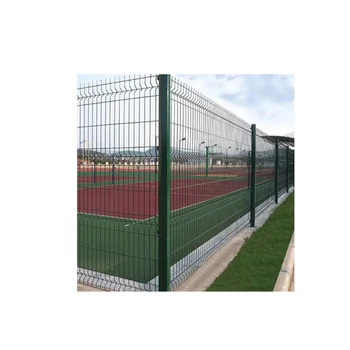 Supply Speed Garden fence Pvc coated galvanized welded 3D curved wire mesh fence