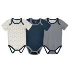 Baby Rompers 100% Cotton Wholesale 100% Cotton Short Sleeve Newborn Baby Clothing Gift Set Different Styles For Baby Rompers