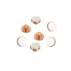 Contact Silver Electrical Contact Composite Silver Contact Cu AgSnO2 Silver Electrical Contact Bimetal Rivets