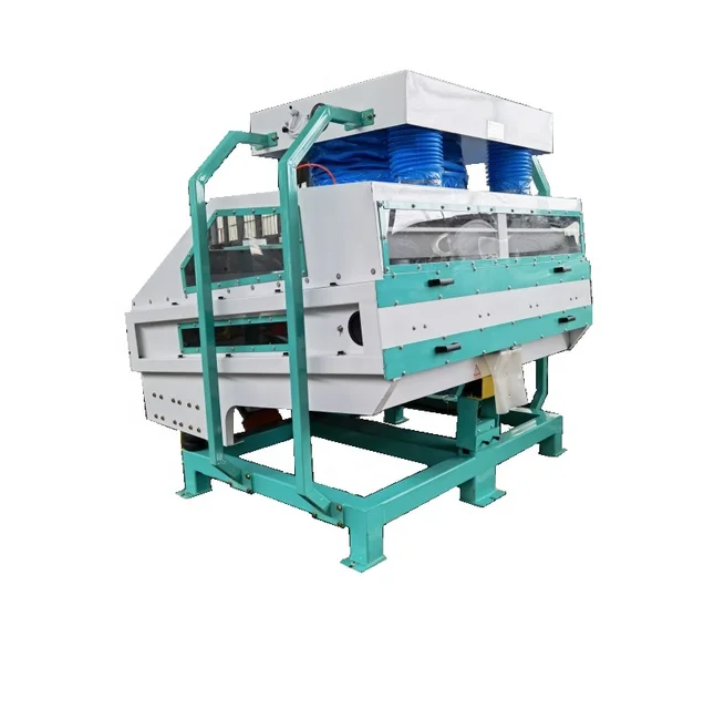 TQSX Suction Specific Gravity Destoner Paddy Rice Destoner Machine Grain Cleaning Separator Machine Paddy Destoner Machines