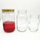 Glass Bottles Wholesale Empty Mason Glass Bottles For Food Storage Jar With Lid
