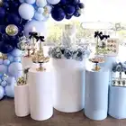 Wedding Wedding Party Event Circle Cylinder Cake Flower Counter Stand Table