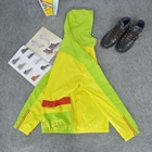 Jacket Custom Outdoor Sports Nylon Waterproof Jacket Custom Men College Track Pullover Windbreaker Wholesale
