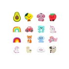Bead Hot Sale Eco Friendly Food Grade Soft Funny Animal Shape Baby Toy Making Loose Silicone Bead
