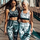 Clothing Fit Matchless White Custom Lightning Clothing Fitness Yoga Wear Woman Slim Fit Yoga Set For Sport Gym
